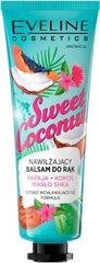 Kokoso drėkinamasis rankų losjonas Eveline Sweet Coconut, 50 ml kaina ir informacija | Kūno kremai, losjonai | pigu.lt
