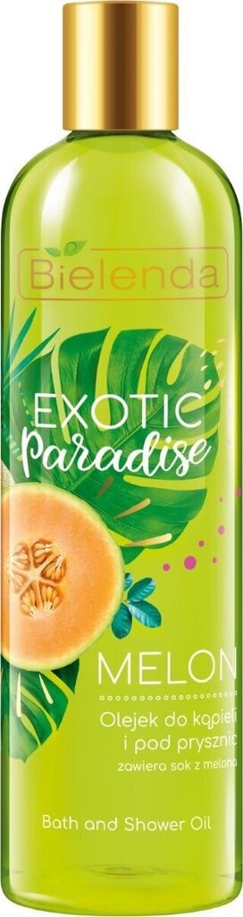 Dušo aliejus Bielenda Exotic Paradise Melon 400 ml kaina ir informacija | Dušo želė, aliejai | pigu.lt