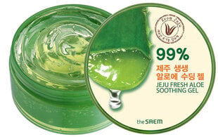 Успокаивающий гель алоэ вера The Saem Jeju Fresh Aloe для лица, тела, волос 300 мл цена и информация | Кремы, лосьоны для тела | pigu.lt