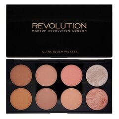 Skaistalų paletė Revolution Blush Palette Golden Sugar, 12.8g kaina ir informacija | Bronzantai, skaistalai | pigu.lt