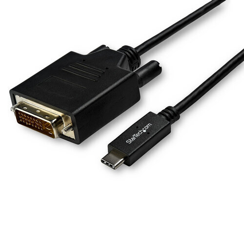 StarTech USB-C/DVI, 3 m kaina ir informacija | Kabeliai ir laidai | pigu.lt