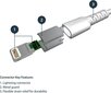 StarTech RUSBLTMM1M kaina ir informacija | Laidai telefonams | pigu.lt