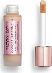 Основа под макияж Makeup Revolution Conceal and Define F10, 23 мл цена и информация | Пудры, базы под макияж | pigu.lt