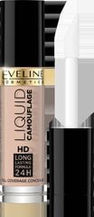 Maskuoklis Eveline Liquid Camouflage 03 Vanilla, 5ml kaina ir informacija | Makiažo pagrindai, pudros | pigu.lt