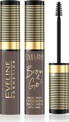 Antakių tušas Eveline Brow & Go nr 01 Light, 6ml kaina ir informacija | Antakių dažai, pieštukai | pigu.lt