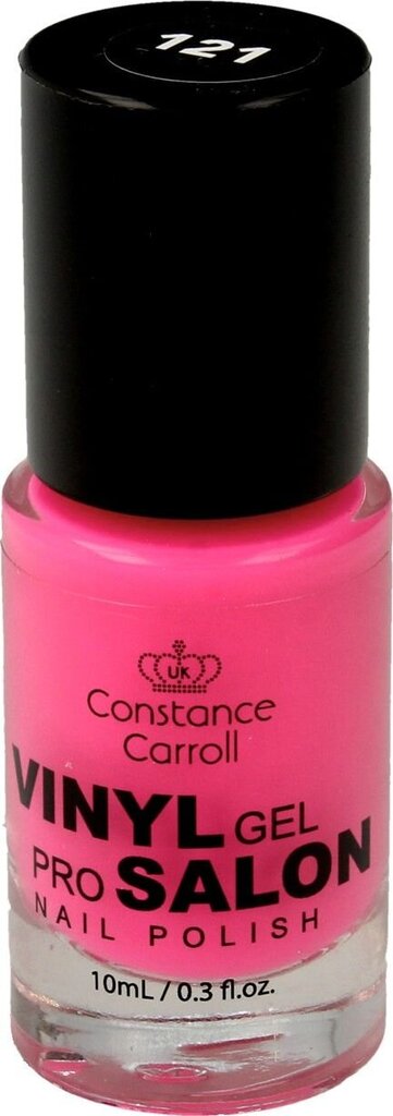 Vinilinis nagų lakas Constance Carroll Constance Carroll nr 121 Neon Light Pink, 10ml цена и информация | Nagų lakai, stiprintojai | pigu.lt