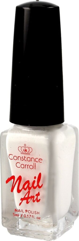 Nagų lakas Constance Carroll Nail Art nr 03 White, 5ml kaina ir informacija | Nagų lakai, stiprintojai | pigu.lt