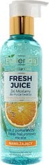 Увлажняющий мицеллярный гель Bielenda Fresh Juice Moisturising Micellar Gel, 190 г цена и информация | Средства для очищения лица | pigu.lt