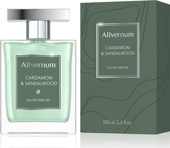 Kvapusis vanduo Allverne Cardamom & Sandalwood EDP vyrams 100 ml kaina ir informacija | Kvepalai vyrams | pigu.lt