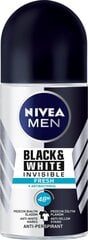 Шариковый дезодорант Nivea Invisible Fresh,50 мл цена и информация | Дезодоранты | pigu.lt