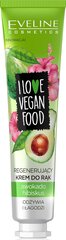 Rankų kremas Eveline I Love Vegan Food Avocado & Hibiscus, 50 ml kaina ir informacija | Kūno kremai, losjonai | pigu.lt