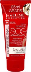 Rankų kremas Eveline Extra Soft SOS new, 100ml kaina ir informacija | Kūno kremai, losjonai | pigu.lt