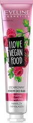 Rankų kremas Eveline I Love Vegan Food Raspberry, 50 ml kaina ir informacija | Kūno kremai, losjonai | pigu.lt