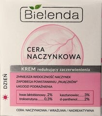 Дневной крем для куперозной кожи лица Bielenda Couperose Skin Anti Redness Day Cream, 50 мл цена и информация | Кремы для лица | pigu.lt