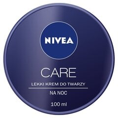 Ночной восстанавливающий крем для лица Nivea Care 3 в 1, 100 мл цена и информация | Кремы для лица | pigu.lt