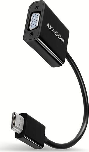 Axagon RVH-VGN, HDMI/VGA, 15 cm kaina ir informacija | Kabeliai ir laidai | pigu.lt