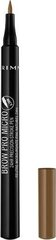 Карандаш для бровей Rimmel Brow Pro Micro, 001 Blonde цена и информация | Карандаши, краска для бровей | pigu.lt