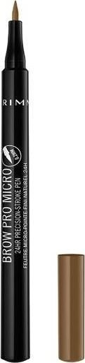 Antakių pieštukas Rimmel Brow Pro Micro Pen 01 Dark Blond, 1ml kaina ir informacija | Antakių dažai, pieštukai | pigu.lt