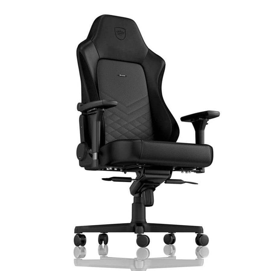 Žaidimų kėdė Noblechairs Hero, juoda kaina ir informacija | Biuro kėdės | pigu.lt