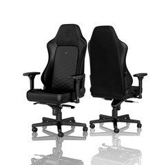 Игровое кресло Noblechairs Hero, черное цена и информация | Офисные кресла | pigu.lt