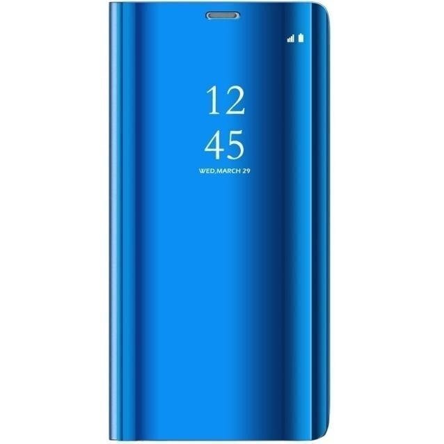 Mocco Clear View Cover Case For Xiaomi Redmi 8A Blue kaina ir informacija | Telefono dėklai | pigu.lt