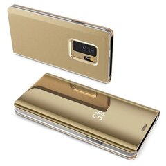 Mocco Clear View dėklas skirtas Xiaomi Redmi 8A, Gold kaina ir informacija | Telefono dėklai | pigu.lt