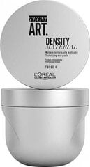 Plaukų modeliavimo vaškas L’Oreal Professionnel Tecni Art Density Material Texturizing Wax-Paste Force 4 100 ml kaina ir informacija | Plaukų formavimo priemonės | pigu.lt