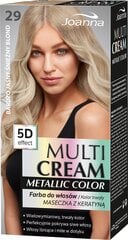 Краска для волос Joanna Multi Cream Metallic Color, 29 Light Snowy Blond цена и информация | Краска для волос | pigu.lt