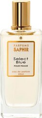 Парфюмерная вода для женщин Saphir Select Blue EDP 50 мл цена и информация | Женские духи | pigu.lt