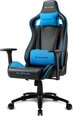 Žaidimų kėdė Sharkoon Elbrus 2, juoda/mėlyna