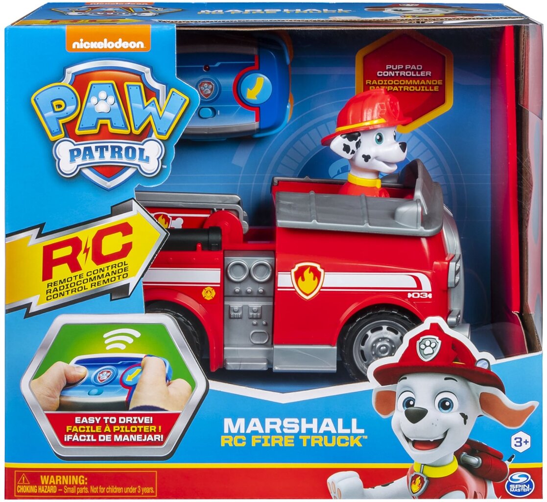 Nuotoliniu būdu valdomas automobilis The Paw Patrol цена и информация | Žaislai berniukams | pigu.lt