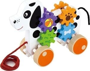 Деревянный щенок цена и информация | Игрушки для малышей | pigu.lt