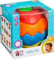 Погремушка FUNNY BALL цена и информация | Игрушки для малышей | pigu.lt