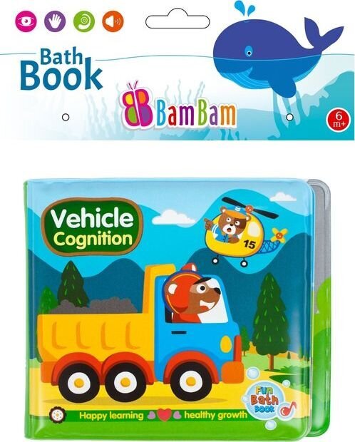 Vonios knygutė BamBam kaina ir informacija | Žaislai kūdikiams | pigu.lt