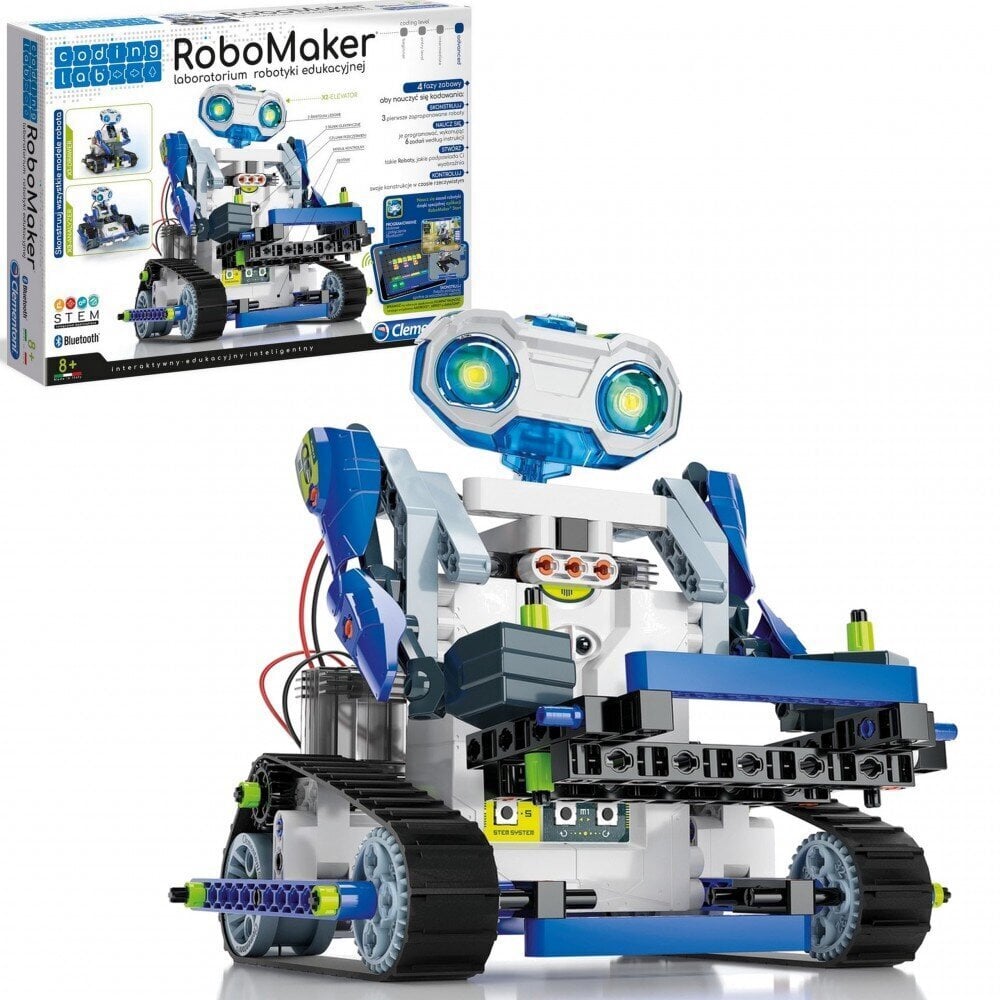 Robotikos rinkinys Clementoni Robomaker - pradedančiųjų rinkinys - 50098  kaina | pigu.lt