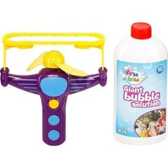 Muilo burbulų šautuvas + Muilo burbulų skystis Fru Blu kaina ir informacija | Vandens, smėlio ir paplūdimio žaislai | pigu.lt