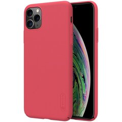 Nillkin Super Frosted Shield skirtas Apple iPhone 11 Pro Max, raudonas kaina ir informacija | Telefono dėklai | pigu.lt