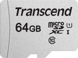 Transcend TS64GUSD330S kaina ir informacija | Atminties kortelės telefonams | pigu.lt