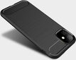 Forcell Carbon Case Iphone 11 juodas kaina ir informacija | Telefono dėklai | pigu.lt