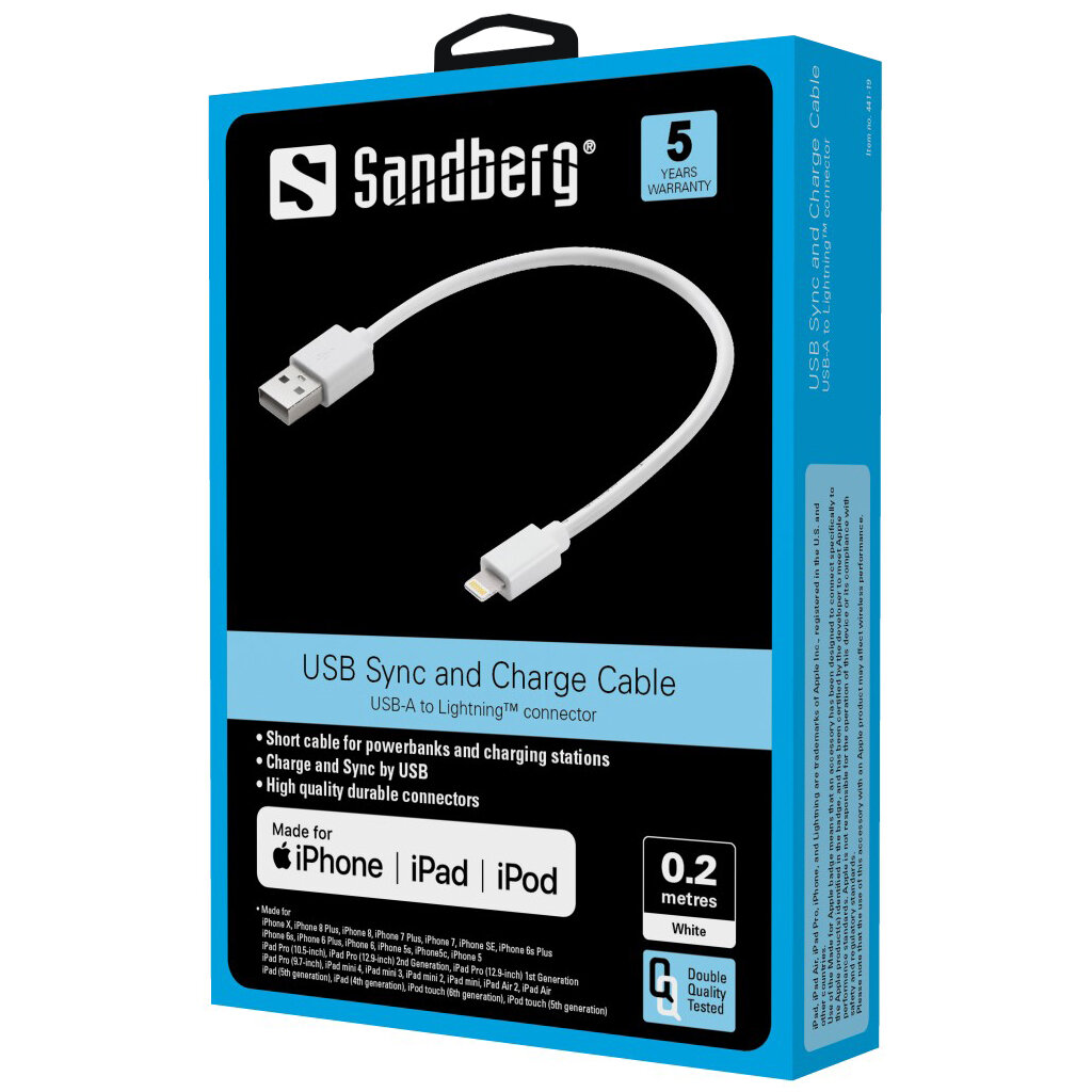 Sandberg 441-19 kaina ir informacija | Laidai telefonams | pigu.lt