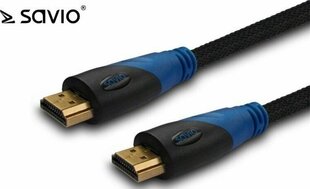 Savio CL-02Z, HDMI, 1.5 m kaina ir informacija | Kabeliai ir laidai | pigu.lt