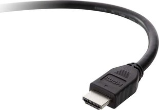 Belkin F3Y017bt3M-BLK, HDMI, 3 м цена и информация | Кабели и провода | pigu.lt