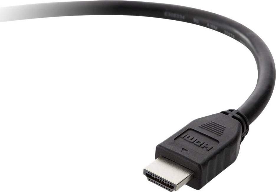 Belkin F3Y017bt3M-BLK, HDMI, 3 m цена и информация | Kabeliai ir laidai | pigu.lt