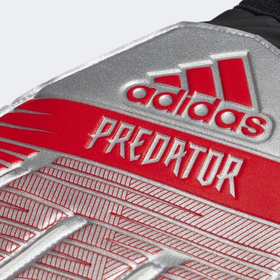 Vartininko pirštinės Adidas Predator TRN M DY2614, pilkos цена и информация | Vartininko pirštinės | pigu.lt