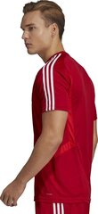 Футбольная футболка Adidas Koszulka Tiro 19, красная цена и информация | Футбольная форма и другие товары | pigu.lt