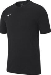 Футболка для мальчиков Nike Team Club 19 Tee Junior Kids AJ1548 010, черная цена и информация | Рубашки для мальчиков | pigu.lt