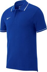 Nike футболка мужская Team Club 19 Polo 463, синяя цена и информация | Мужские футболки | pigu.lt