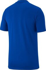 Nike футболка мужская Team Club 19 Tee SS, синяя цена и информация | Мужские футболки | pigu.lt