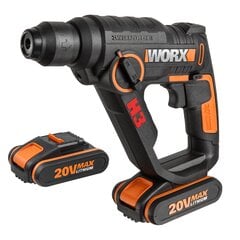 Rotary hammer SDS Plus WORX WX390.1 цена и информация | Шуруповерты, дрели | pigu.lt