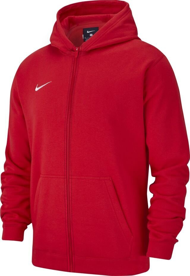 Džemperis berniukams Nike Team Club 19 Full-Zip Fleece Hoodie 147 cm ( AJ1458 657 ) kaina ir informacija | Megztiniai, bluzonai, švarkai berniukams | pigu.lt